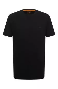 Хлопковая футболка BOSS Orange