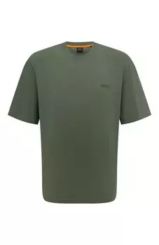 Хлопковая футболка BOSS Orange