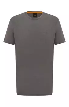 Хлопковая футболка BOSS Orange