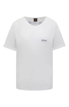 Хлопковая футболка BOSS Orange