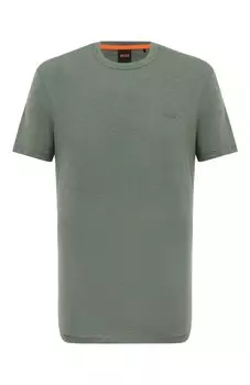 Хлопковая футболка BOSS Orange