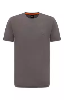 Хлопковая футболка BOSS Orange