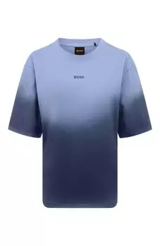 Хлопковая футболка BOSS Orange