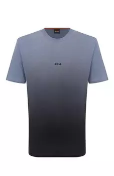 Хлопковая футболка BOSS Orange