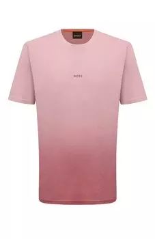 Хлопковая футболка BOSS Orange