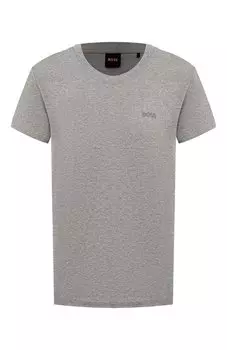 Хлопковая футболка BOSS Orange