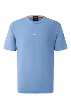 Хлопковая футболка BOSS Orange