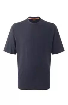 Хлопковая футболка BOSS Orange