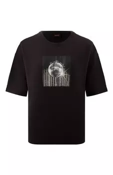 Хлопковая футболка BOSS Orange