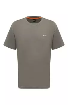 Хлопковая футболка BOSS Orange