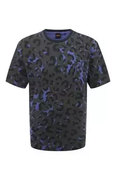 Хлопковая футболка BOSS Orange