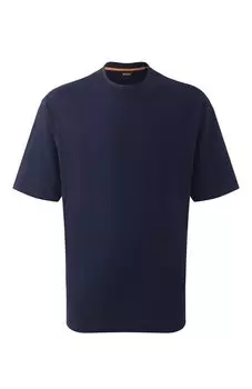 Хлопковая футболка BOSS Orange