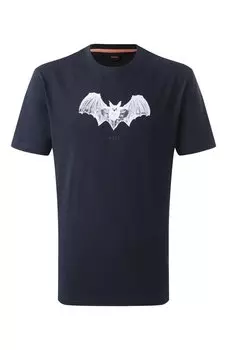 Хлопковая футболка BOSS Orange