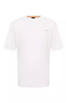 Хлопковая футболка BOSS Orange