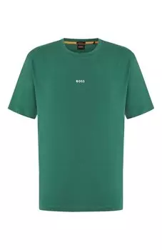 Хлопковая футболка BOSS Orange