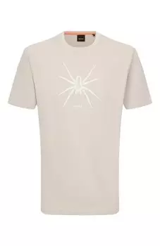 Хлопковая футболка BOSS Orange