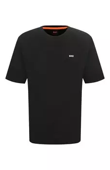 Хлопковая футболка BOSS Orange