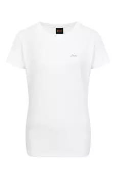 Хлопковая футболка BOSS Orange