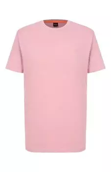 Хлопковая футболка BOSS Orange