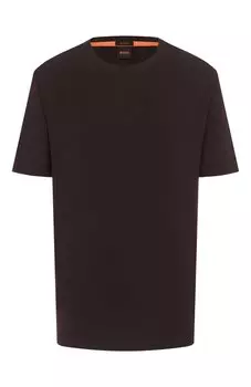 Хлопковая футболка BOSS Orange