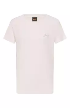 Хлопковая футболка BOSS Orange