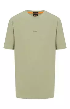 Хлопковая футболка BOSS Orange
