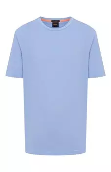 Хлопковая футболка BOSS Orange