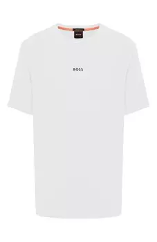 Хлопковая футболка BOSS Orange