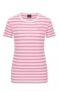 Хлопковая футболка BOSS Orange