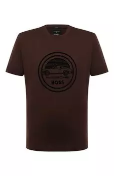 Хлопковая футболка BOSS x Porsche BOSS