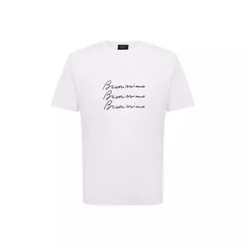 Хлопковая футболка Brioni