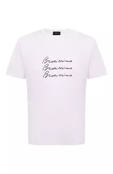 Хлопковая футболка Brioni