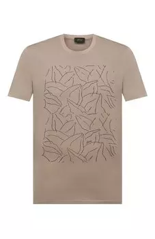 Хлопковая футболка Brioni