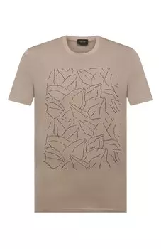 Хлопковая футболка Brioni