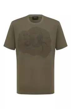 Хлопковая футболка Brioni