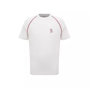 Хлопковая футболка Brunello Cucinelli