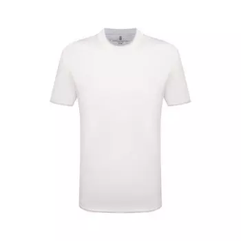 Хлопковая футболка Brunello Cucinelli