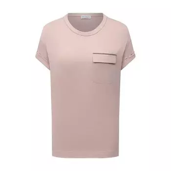 Хлопковая футболка Brunello Cucinelli