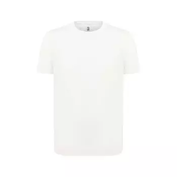 Хлопковая футболка Brunello Cucinelli