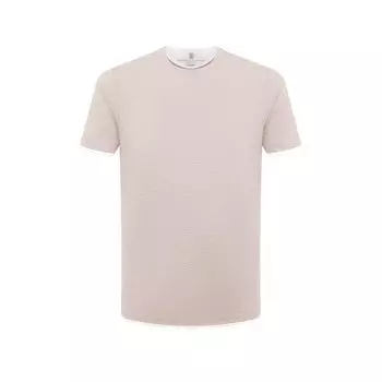 Хлопковая футболка Brunello Cucinelli
