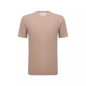 Хлопковая футболка Brunello Cucinelli