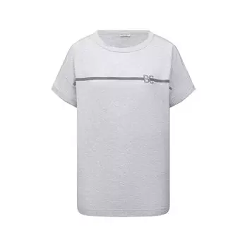 Хлопковая футболка Brunello Cucinelli