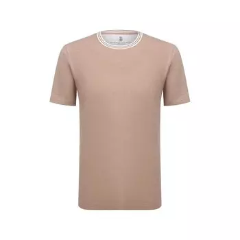 Хлопковая футболка Brunello Cucinelli