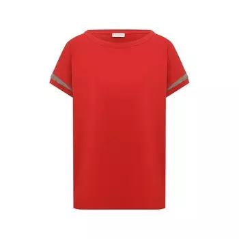 Хлопковая футболка Brunello Cucinelli