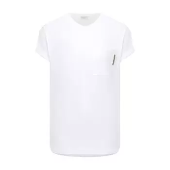 Хлопковая футболка Brunello Cucinelli