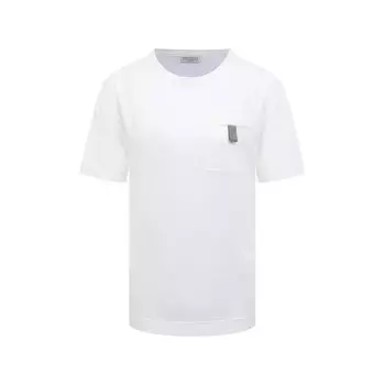 Хлопковая футболка Brunello Cucinelli