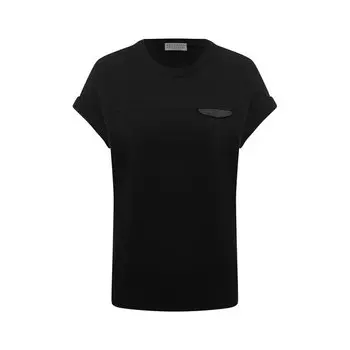 Хлопковая футболка Brunello Cucinelli