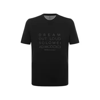 Хлопковая футболка Brunello Cucinelli