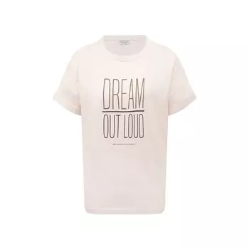 Хлопковая футболка Brunello Cucinelli