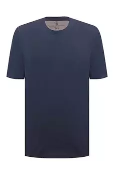 Хлопковая футболка Brunello Cucinelli